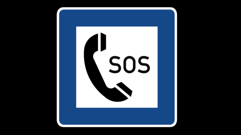 Liste des téléphones de secours sur la route par régions Телефоны спасения на дороге