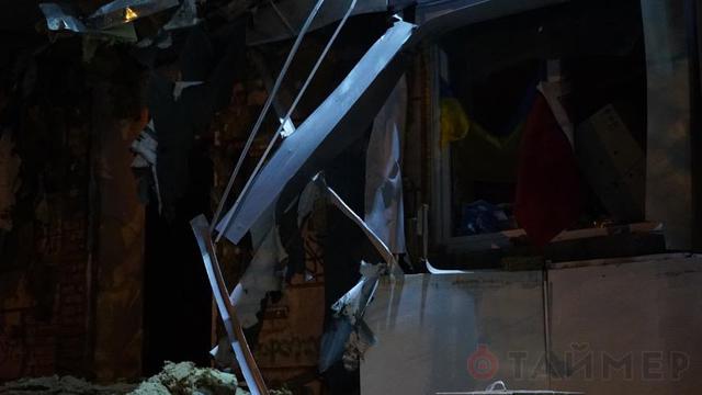 Une puissante explosion a tonné à Odessa: un poste de secours pour les combattants de l'ATO a été détruit. PHOTO В Одессе прогремел мощный взрыв: уничтожен волонтерский пункт помощи бойцам АТО. ФОТОрепортаж
