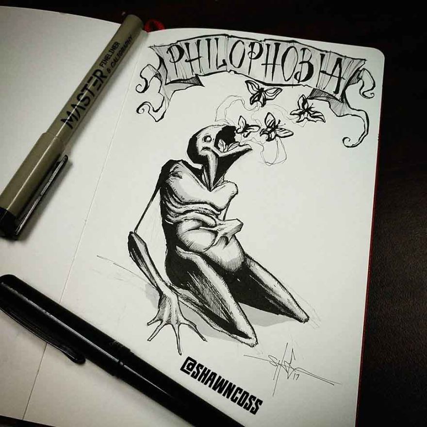 Philophobia - Images effrayantes et effrayantes sur les phobies humaines les plus courantes et leur description Филофобия - Изображения фобий человека