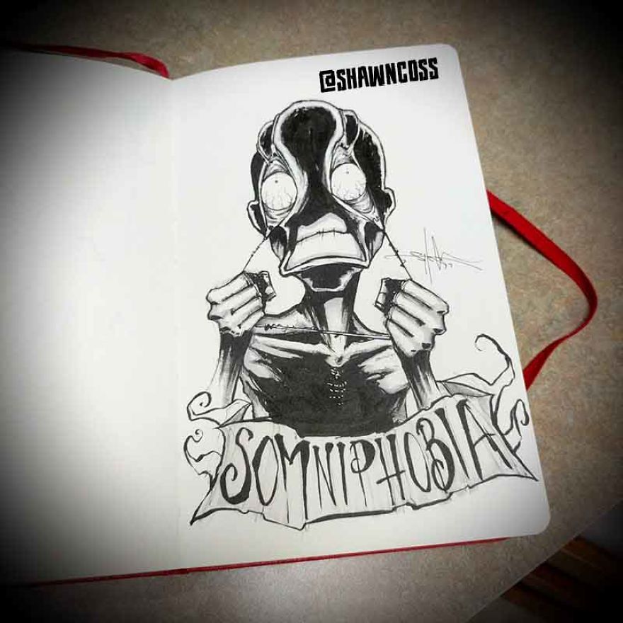 Somnofobiya (hypnophobie) - Images effrayantes et effrayantes sur les phobies humaines les plus courantes et leur description Сомнифобия (гипнофобия) - Изображения фобий человека
