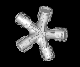 Comment fonctionne le moteur radial