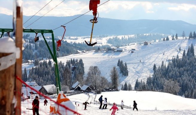 Yablunitsa - Stations de sports d'hiver des Carpates Яблуница - Зимние курорты Украины
