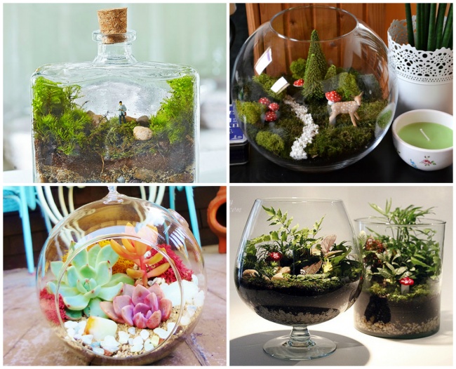 Fabuleux mini jardin faites-le vous-même Сказочный мини-сад своими руками