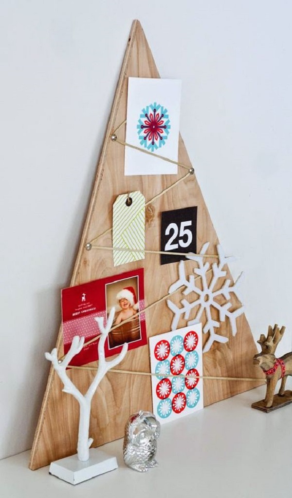 Arbres de Noël inhabituels qui ne prennent pas de place dans la maison. Les vacances du Nouvel An à être! Не занимающая место Елка