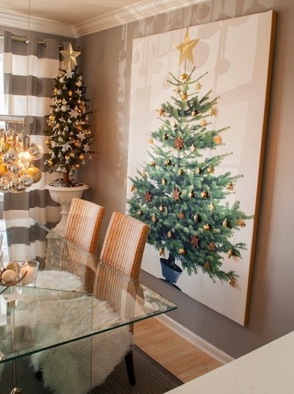 Arbres de Noël inhabituels qui ne prennent pas de place dans la maison. Les vacances du Nouvel An à être! Не занимающая место Елка