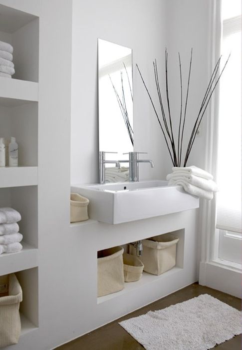 Stockage dans la salle de bain: des idées sympas pour tout espace Хранение в ванной: крутые идеи для любого пространства