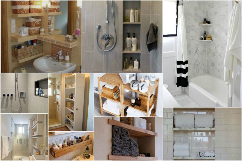 Stockage dans la salle de bain: des idées sympas pour tout espace Хранение в ванной: крутые идеи для любого пространства