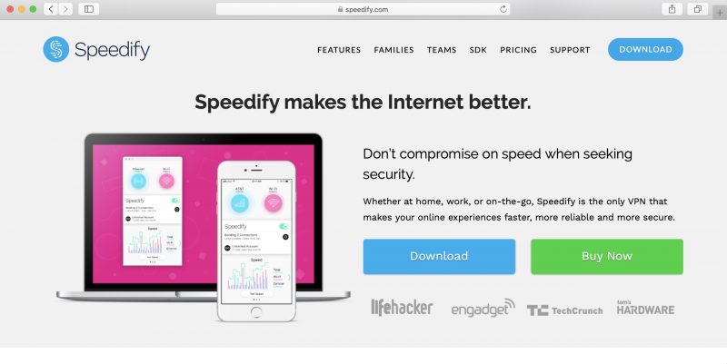 Speedify - Meilleurs VPN gratuits pour ordinateurs et smartphones Speedify - Бесплатные VPN-сервисы