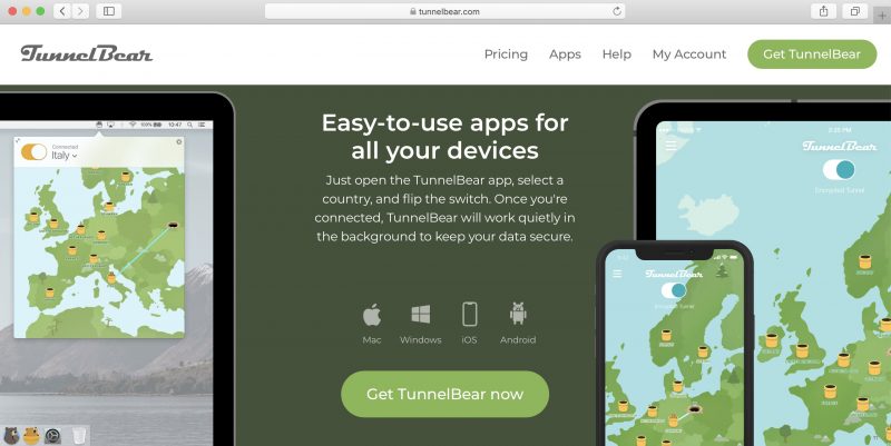 TunnelBear - Meilleurs VPN gratuits pour ordinateurs et smartphones TunnelBear - Бесплатные VPN-сервисы