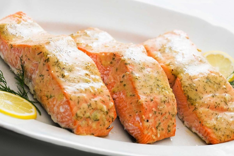 Saumon - Des aliments à manger tous les jours Лосось - Продукты на каждый день