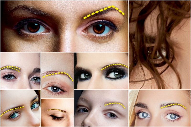Quel est votre personnage en fonction des sourcils Брови и ваш характер