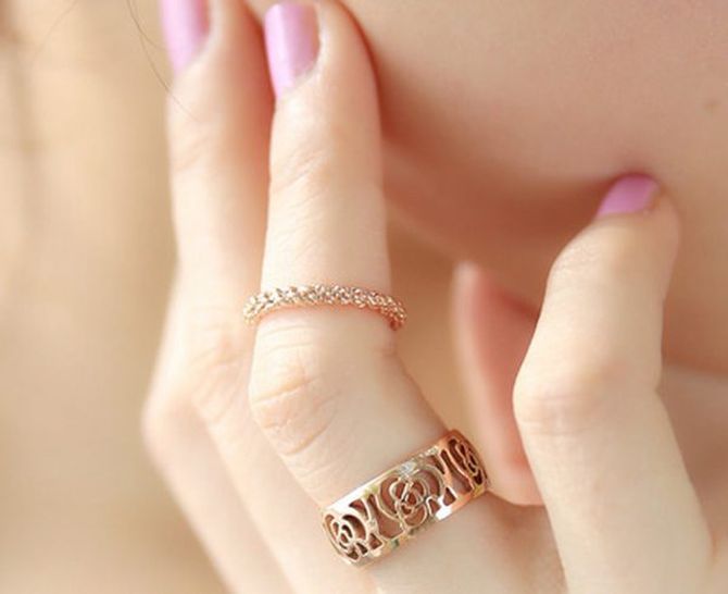 Кольцо на безымянном пальце - Что символизируют кольца на разных пальцах