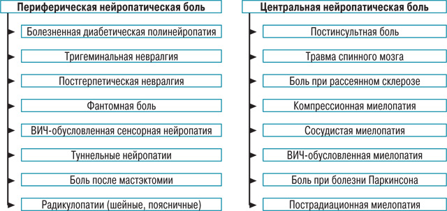 Douleur neuropathique Нейропатическая боль
