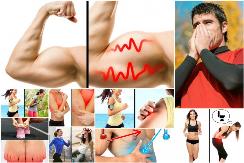Effets secondaires des exercices Побочные эффекты тренировок, с которыми мы сталкиваемся в спортзале