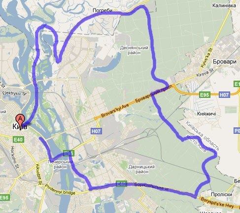 Лучшие велосипедные маршруты Киева