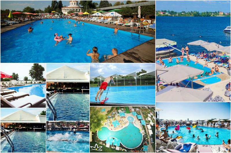 Plages avec piscine à Kiev Лучшие пляжи с бассейном в Киеве: куда поехать и сколько стоит