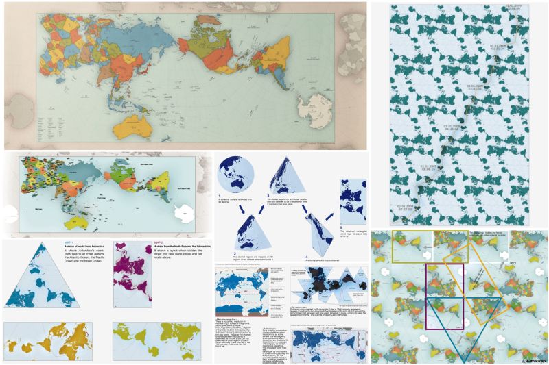 Les Japonais ont conçu la carte la plus précise du monde Самая точная карта Мира