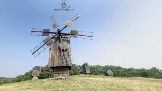 Google a fait des visites 3D dans les musées en plein air ukrainiens 3D-туры по музеям Украины
