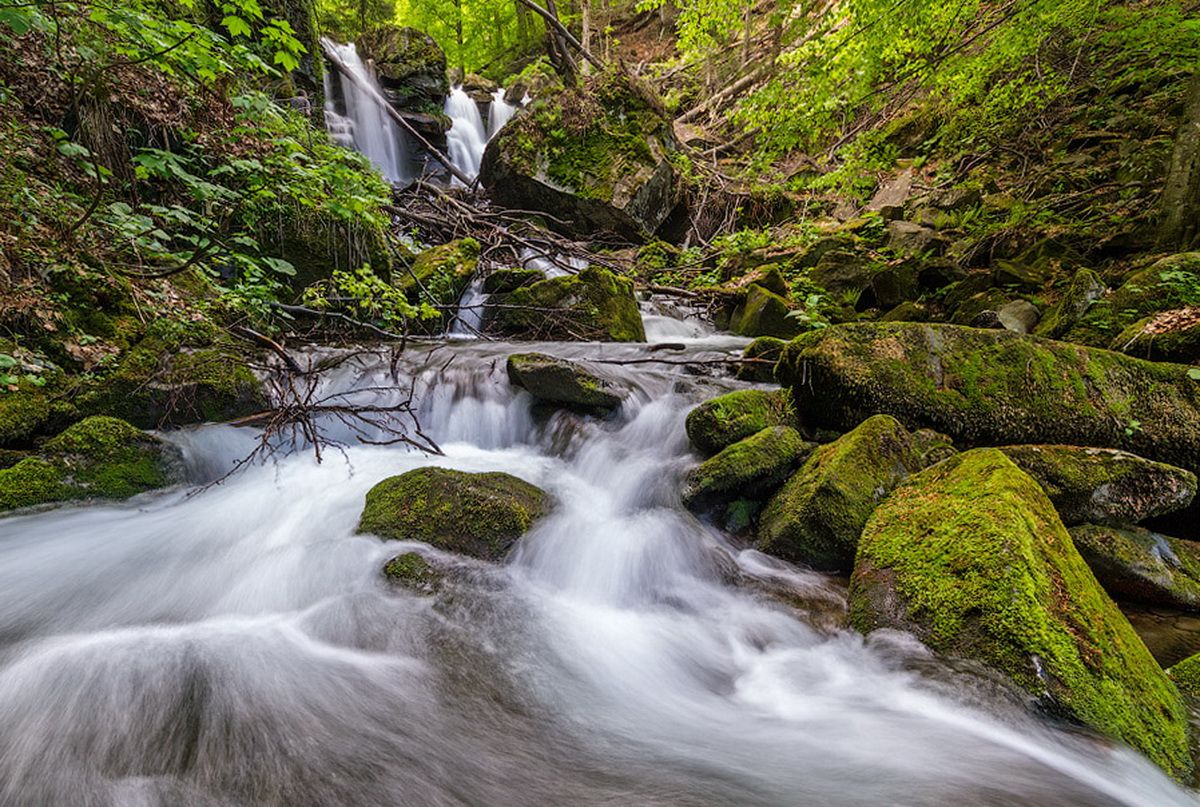 Voevodin - Toutes les cascades d'Ukraine: plus de 40 belles cascades d'Ukraine (photo) Водопад Воеводин - ТОП водопадов Украины