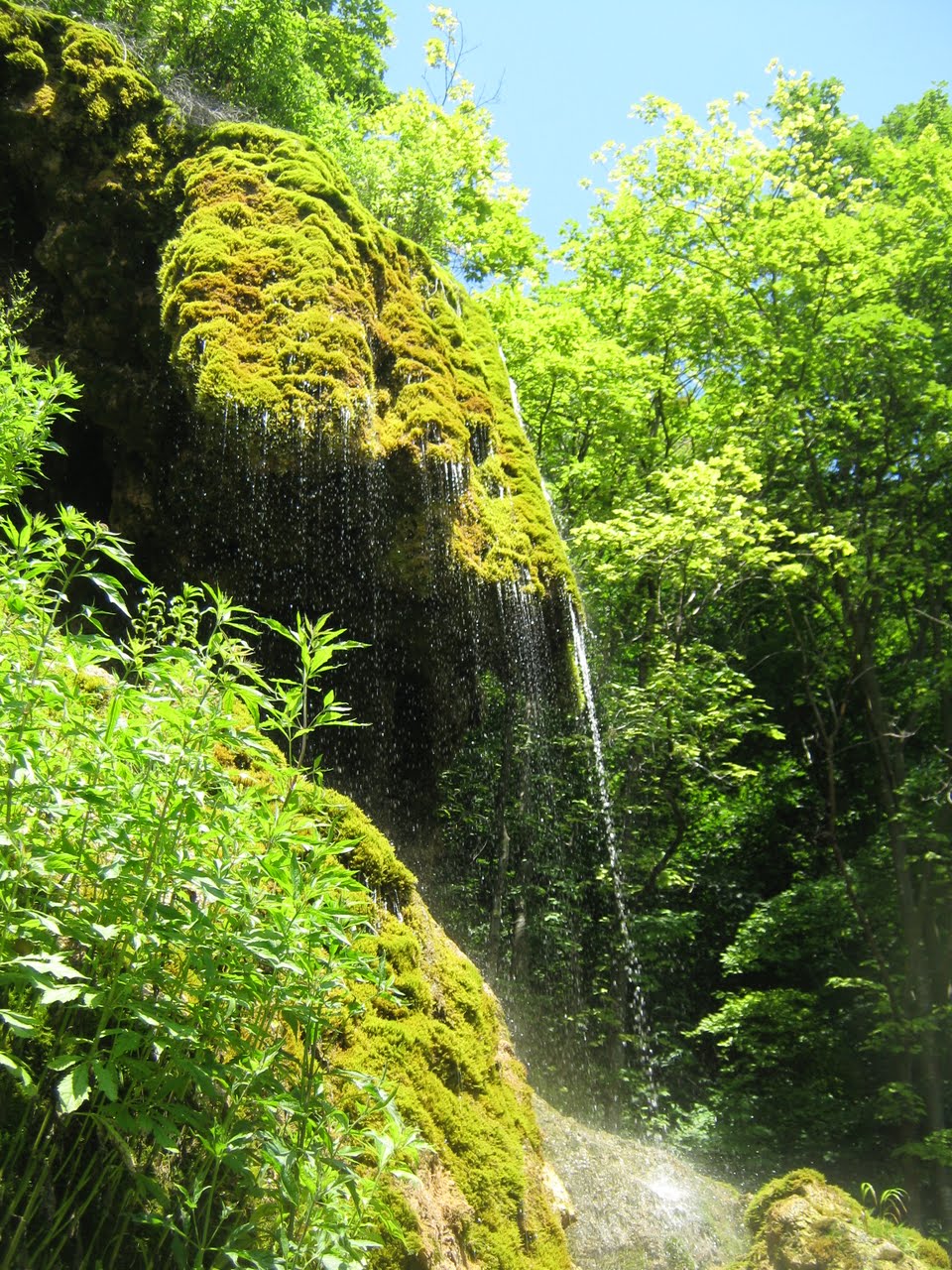 Chutes d'une fille - Toutes les cascades d'Ukraine: plus de 40 belles cascades d'Ukraine (photo) Водопад Девичьи слезы - ТОП водопадов Украины