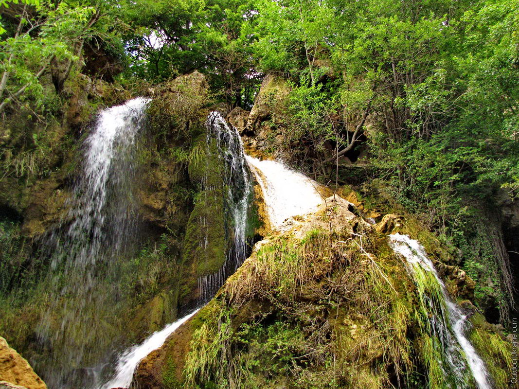 Chute d'eau de Su-Uchkhan - Toutes les cascades d'Ukraine: plus de 40 belles cascades d'Ukraine (photo) Водопад Су-Учхан - ТОП водопадов Украины