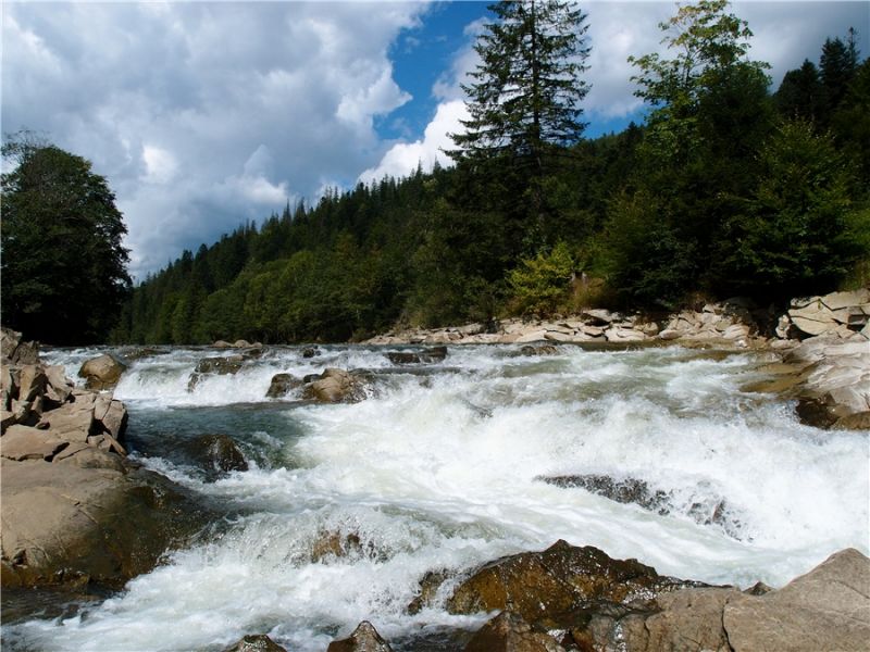 Cascades Mizunsky - Toutes les cascades d'Ukraine: plus de 40 belles cascades d'Ukraine (photo) Мизунские водопады - ТОП водопадов Украины