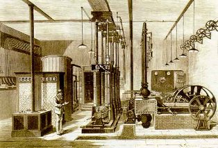 La concentration de la production d'énergie à la fin du XIX - début du XXe siècle
