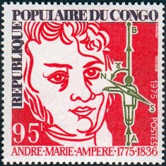 Andre Marie Ampere pour marquer Congo