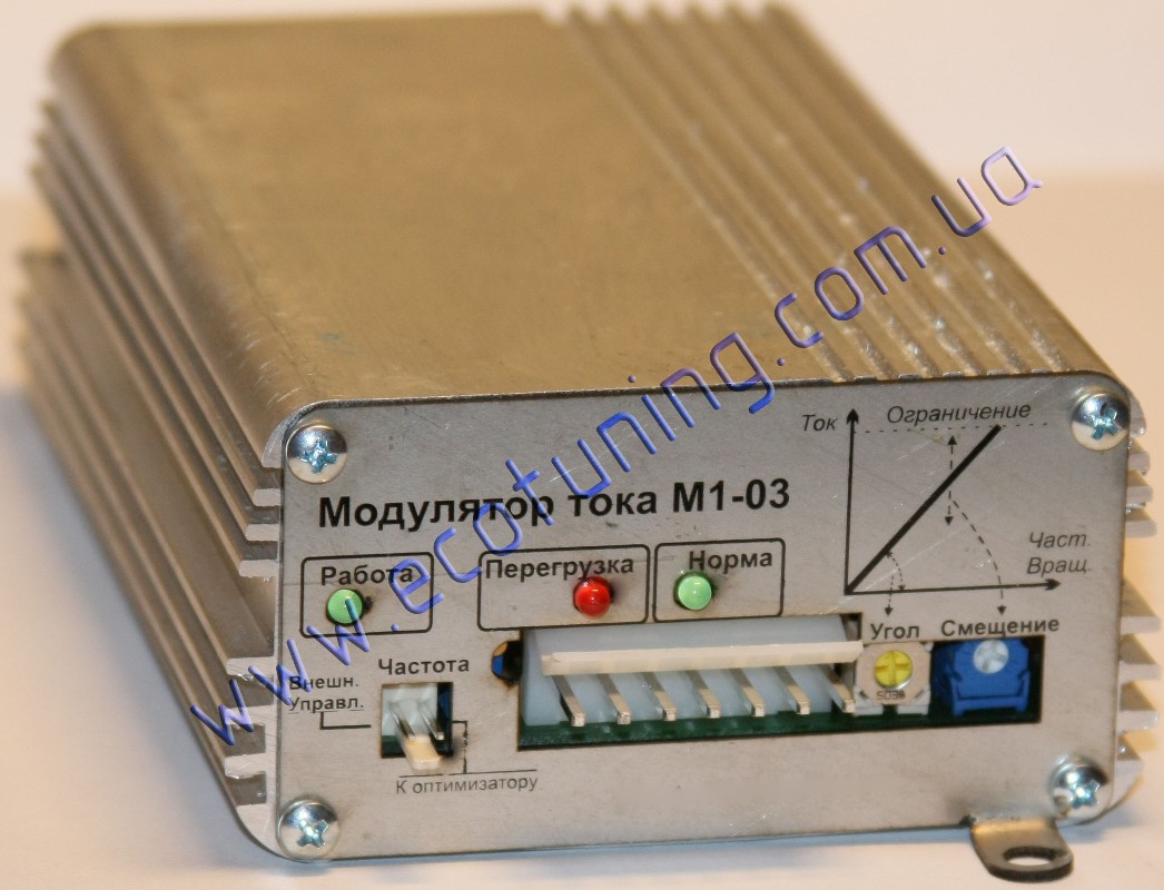 Description de modulateur de courant (PWM) M1-03