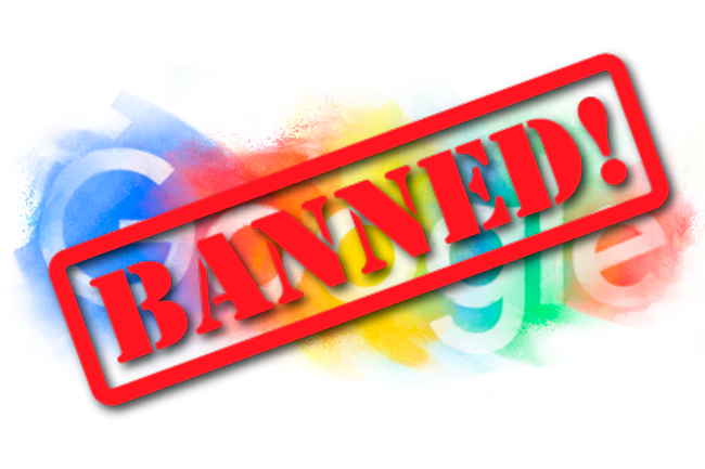 Sanctions et filtres Google superposés aux sites Санкции и фильтры Google