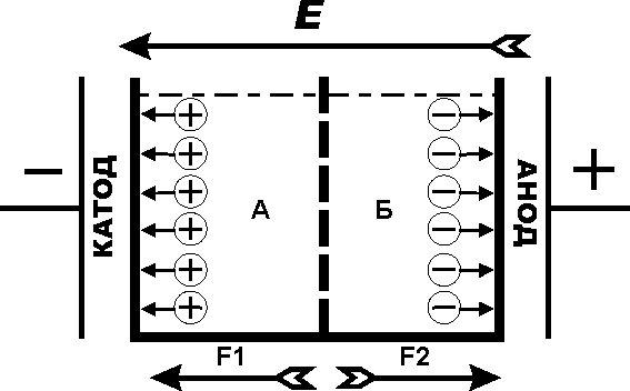 En conséquence, dans la zone A, il négligeable la force thermique F1, une force dans la zone B F2. Les forces de mineur de cours et difficiles à trouver. Fig.2.