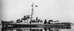destroyer naval à DE 173 Nom