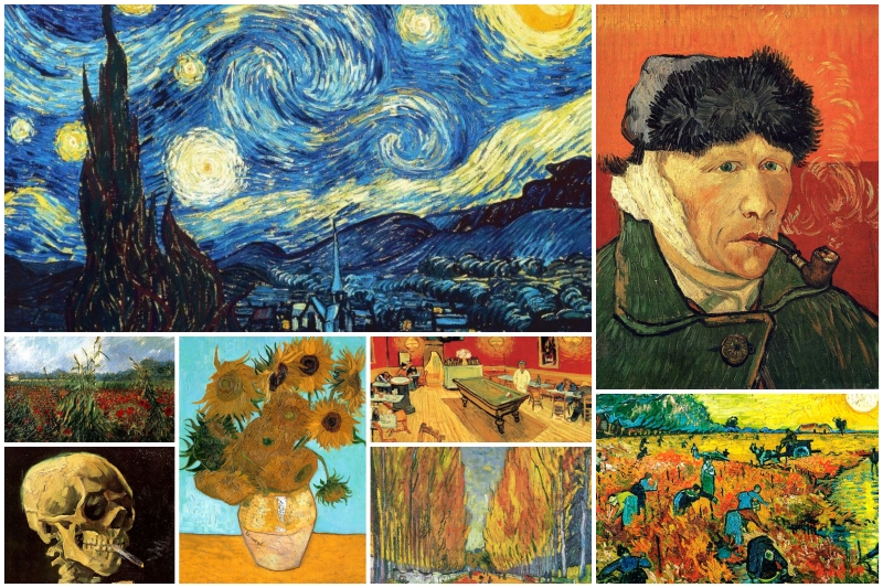 33 chefs-d'œuvre de Van Gogh que tout le monde devrait connaître 33 картины Ван Гога, которые должен знать каждый