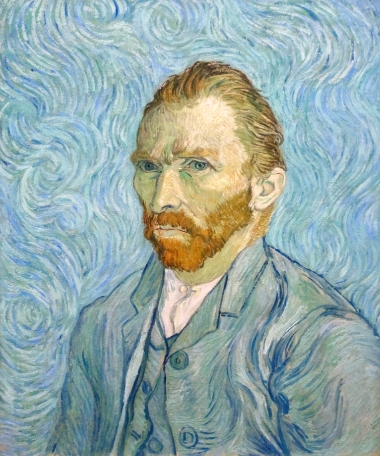 Autoportrait de 1889 - Chefs-d'œuvre de Van Gogh que tout le monde devrait savoir Автопортрет 1889 г. - Картины Ван Гога, которые должен знать каждый