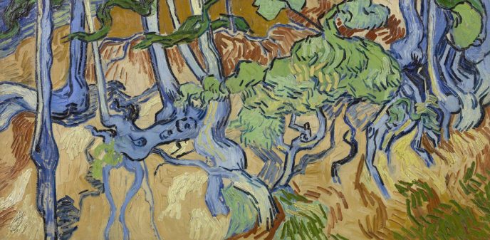 Tree Roots - Les chefs-d'œuvre de Van Gogh que tout le monde devrait connaître Корни деревьев - Картины Ван Гога, которые должен знать каждый