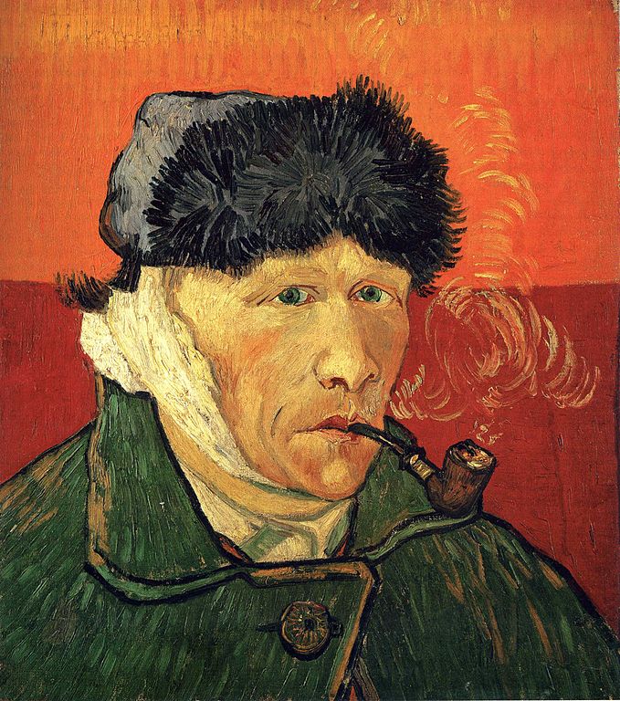 Autoportrait avec une oreille et un tube coupés - Chefs-d'œuvre de Van Gogh, que tout le monde devrait connaître Автопортрет с отрезанным ухом и трубкой - Картины Ван Гога, которые должен знать каждый