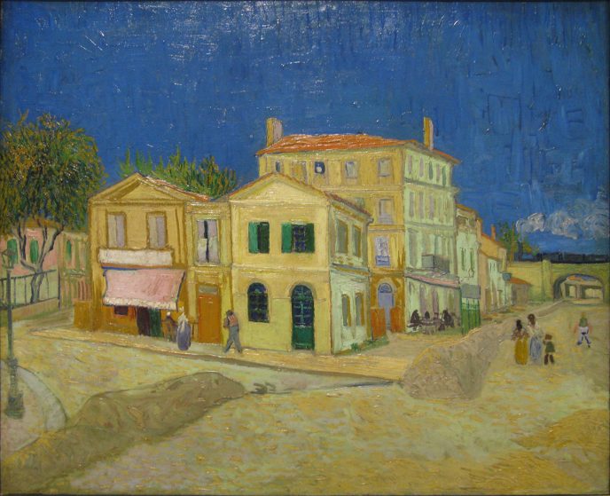 La Maison Jaune de 1888 - Chefs-d'œuvre de Van Gogh que tout le monde devrait savoir Жёлтый дом 1888 г. - Картины Ван Гога, которые должен знать каждый