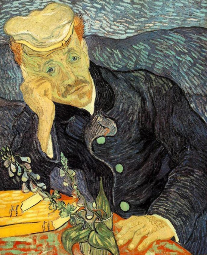 Portrait du Dr Gachet - Les chefs-d'œuvre de Van Gogh que tout le monde devrait savoir Портрет доктора Гаше - Картины Ван Гога, которые должен знать каждый