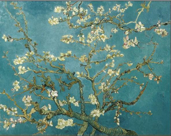Branches d'amande fleuries - Les chefs-d'œuvre de Van Gogh que tout le monde devrait connaître Цветущие ветки миндаля - Картины Ван Гога, которые должен знать каждый