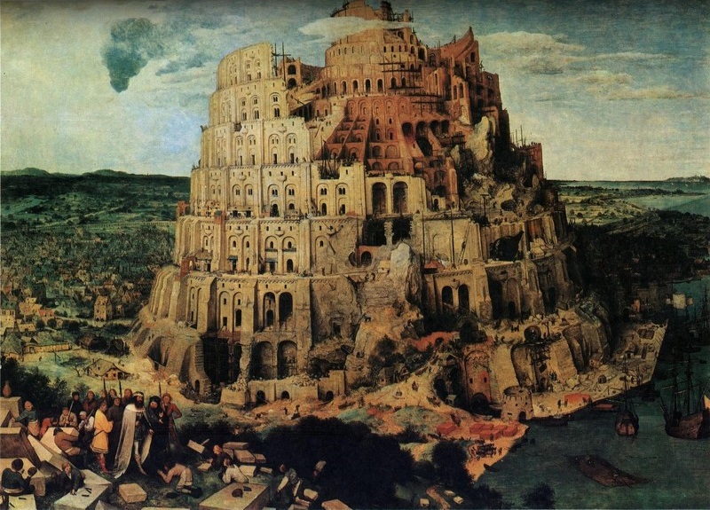 Peter Brueghel, La tour de Babel Питер Брейгель, «Вавилонская башня»