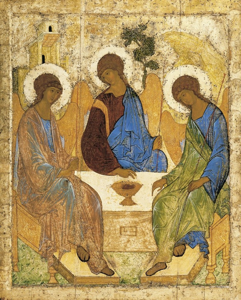Andrei Roublev, "Trinité" Андрей Рублев, «Троица»