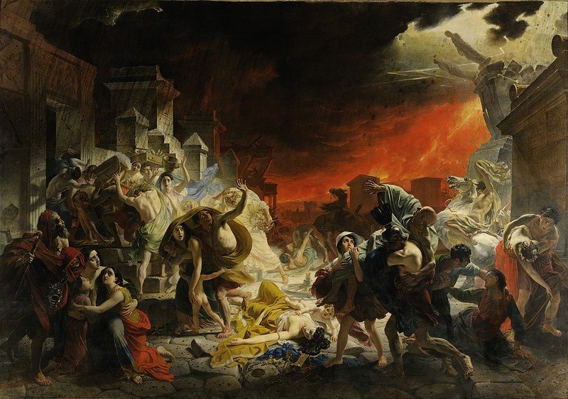 Karl Bryullov, «Le dernier jour de Pompéi» Карл Брюллов, «Последний день Помпеи»