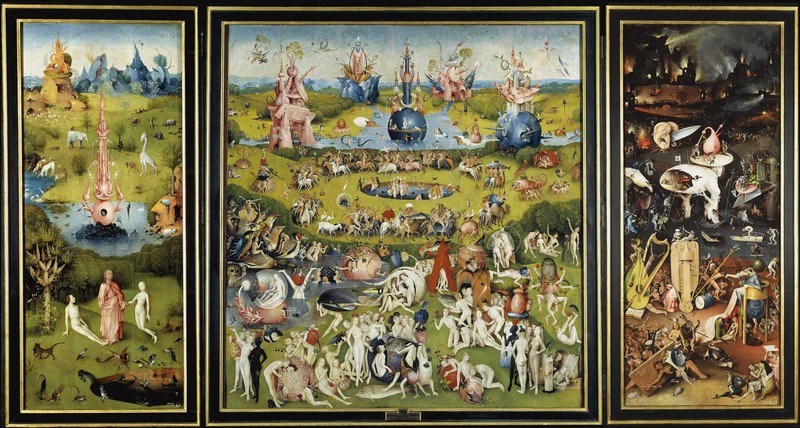 Jérôme Bosch, «Jardin des délices» Иероним Босх, «Сад земных наслаждений»