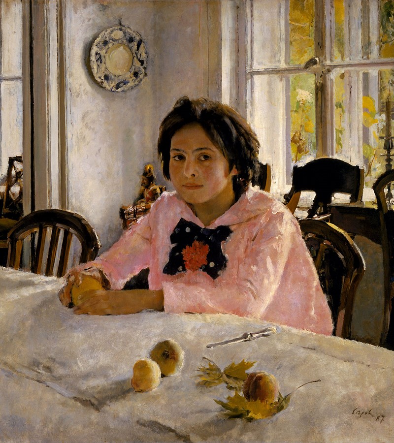 Valentin Serov, “Fille aux pêches” Валентин Серов, «Девочка с персиками»