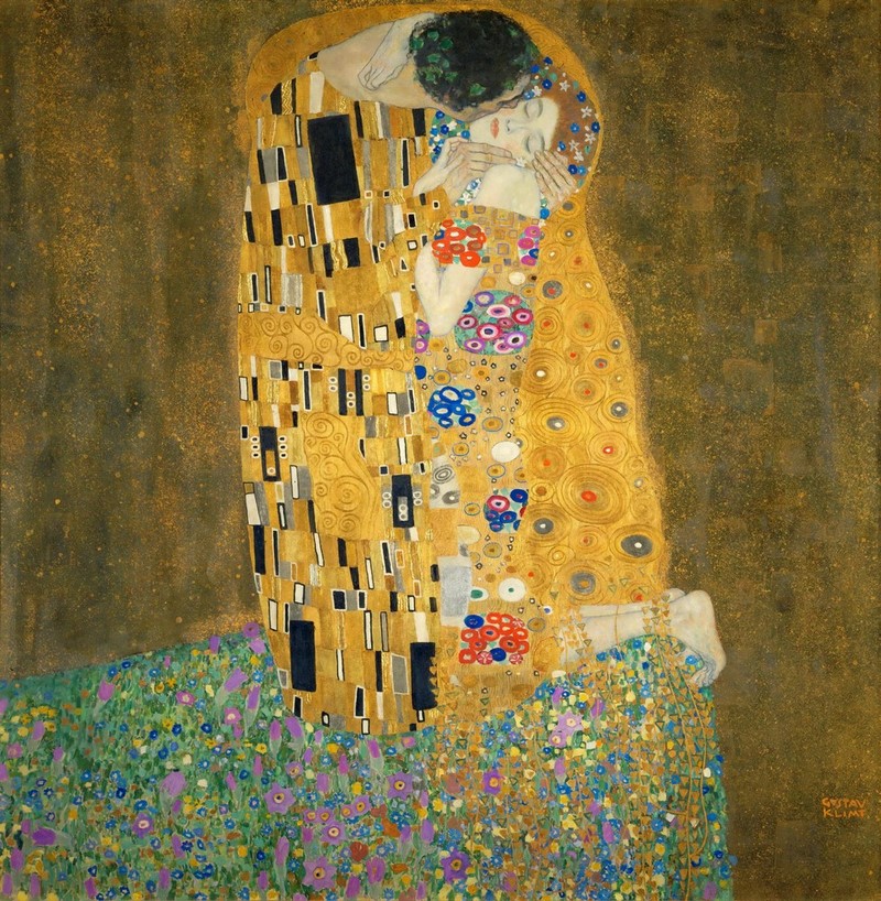 Gustav Klimt, le baiser Густав Климт, «Поцелуй»