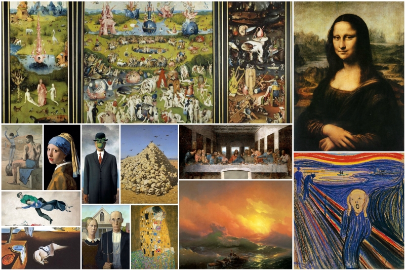 50 chefs-d'oeuvre de la peinture que toute personne éduquée doit connaître 50 шедевров живописи