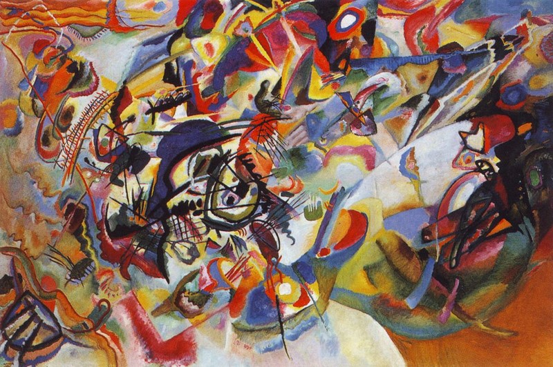 Vasily Kandinsky, «Composition VII» Василий Кандинский, «Композиция VII»