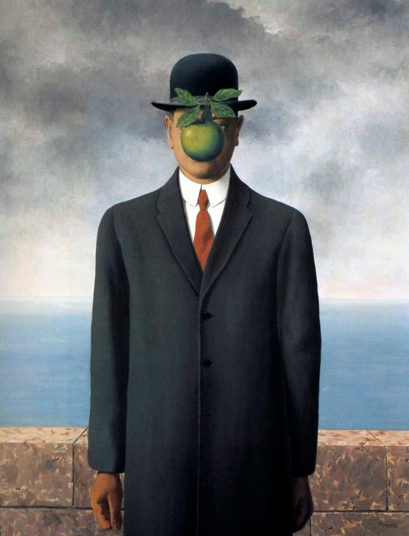 René Magritte, le fils de l'homme Рене Магритт, «Сын человеческий»