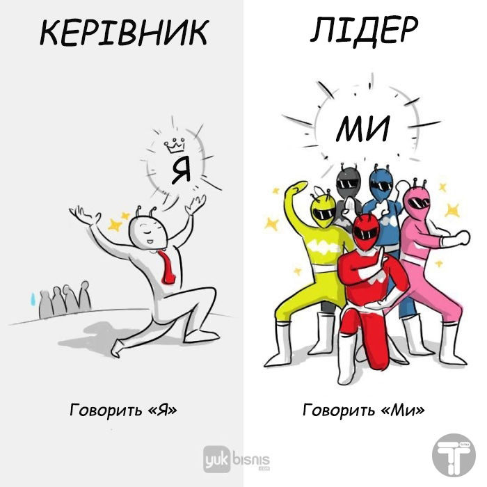 La différence entre un patron et un vrai leader 8 картинок о том, в чем разница между боссом и настоящим лидером