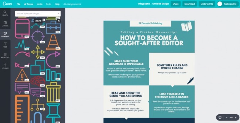 Canva Infographic Maker - Outils gratuits pour créer des infographies Canva Infographic Maker - Инструменты для создания инфографики